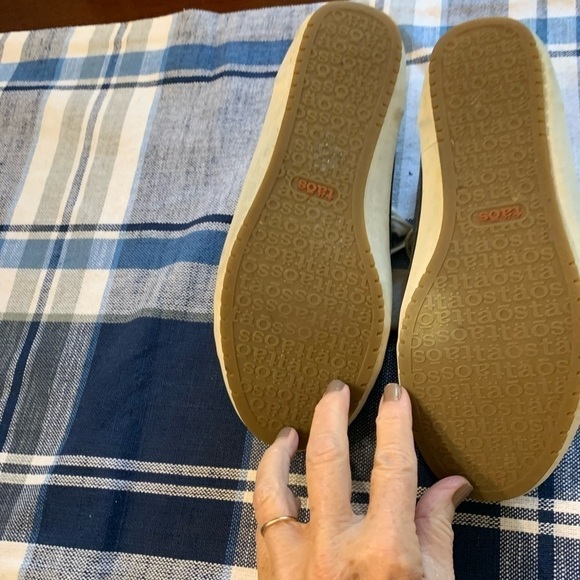 Taos sneakers excellent support canvas gray 7.5 - Picture 3 of 7